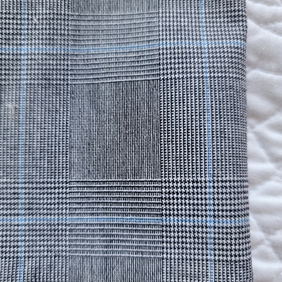 Elemental Stretch Womens Gray, Black, & Blue Plaid Office Pants Size 18 - Picture 12 of 16